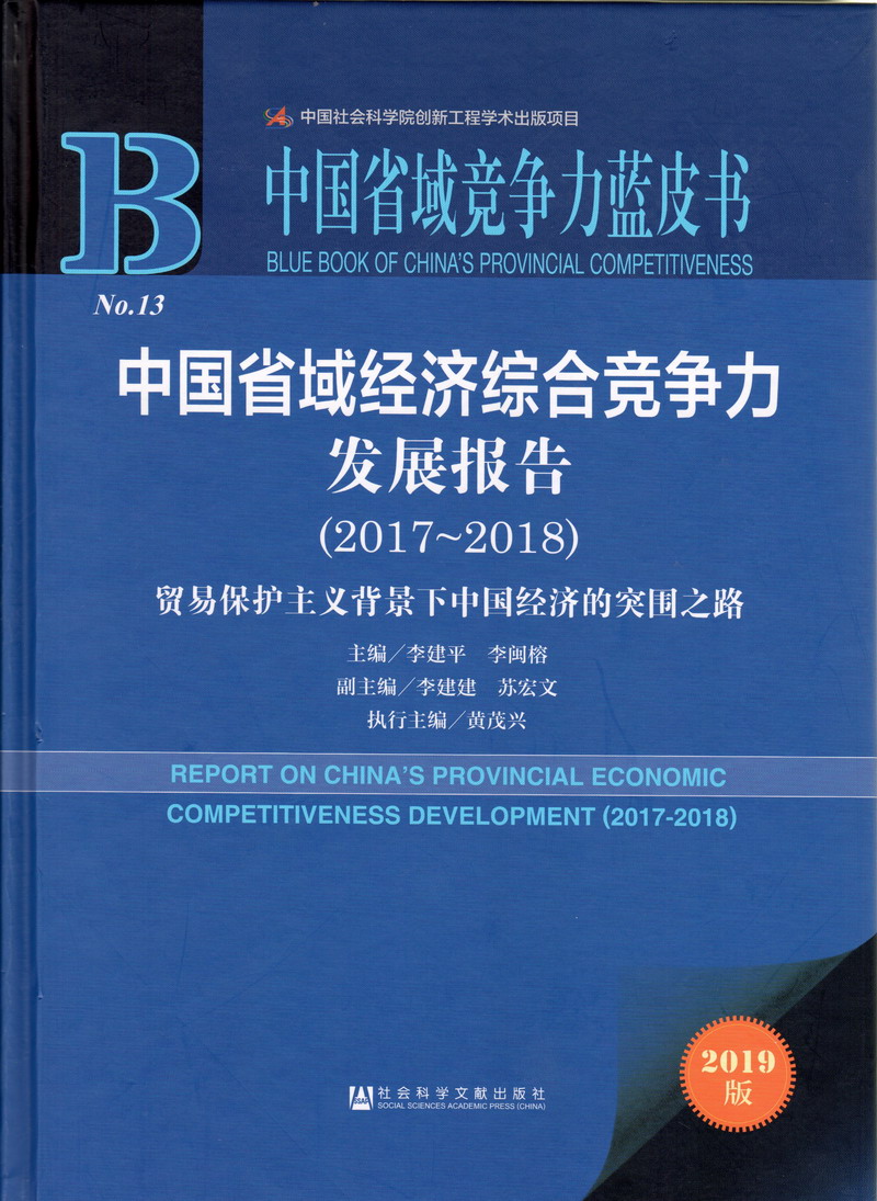 美女主动被男人操逼中国省域经济综合竞争力发展报告（2017-2018）